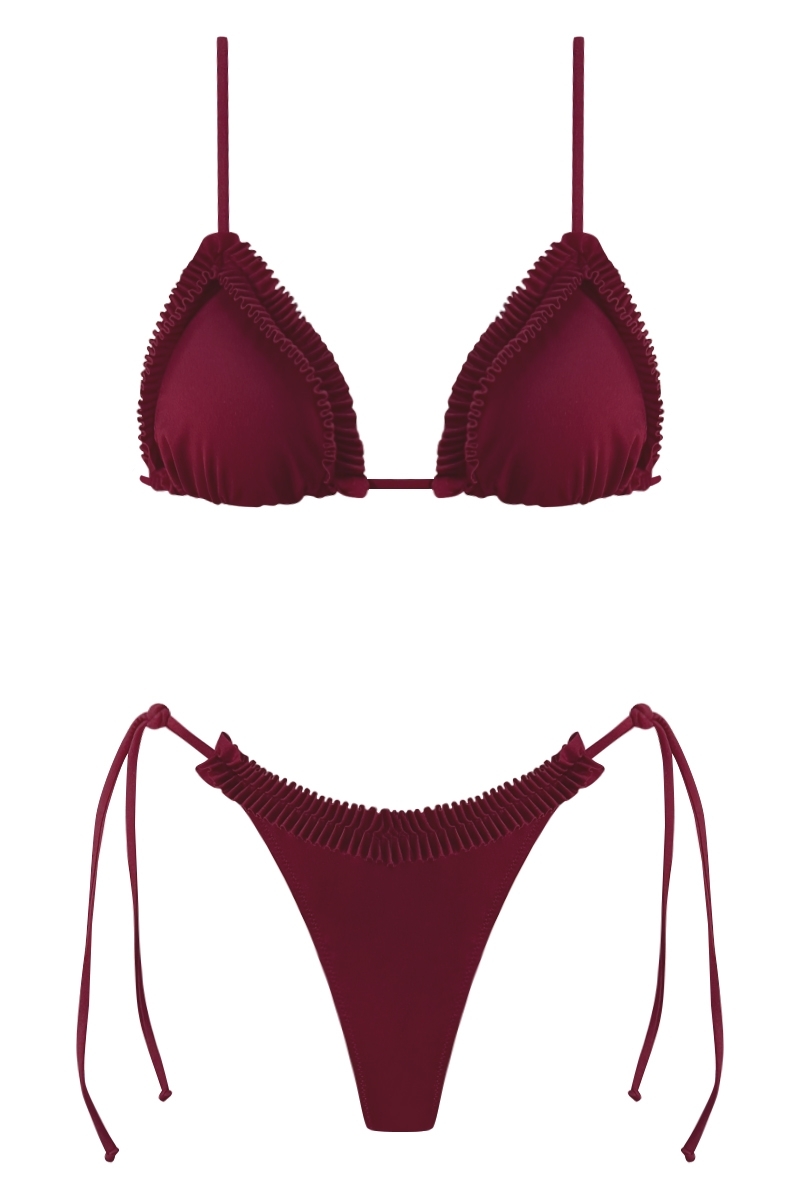 BIKINI BORGOGNA - DESIR