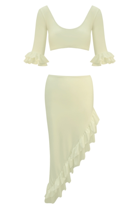 COPRICOSTUMI BURRO - CORD SET SOLANGE