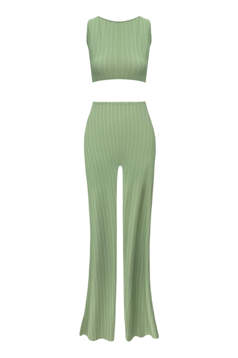 COPRICOSTUMI VERDE GINKO - CORD SET INES