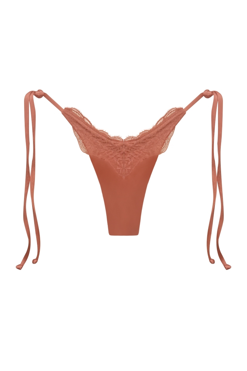 BRICK BIKINI OUTLET - SLIP PIZZO MACRAMÈ