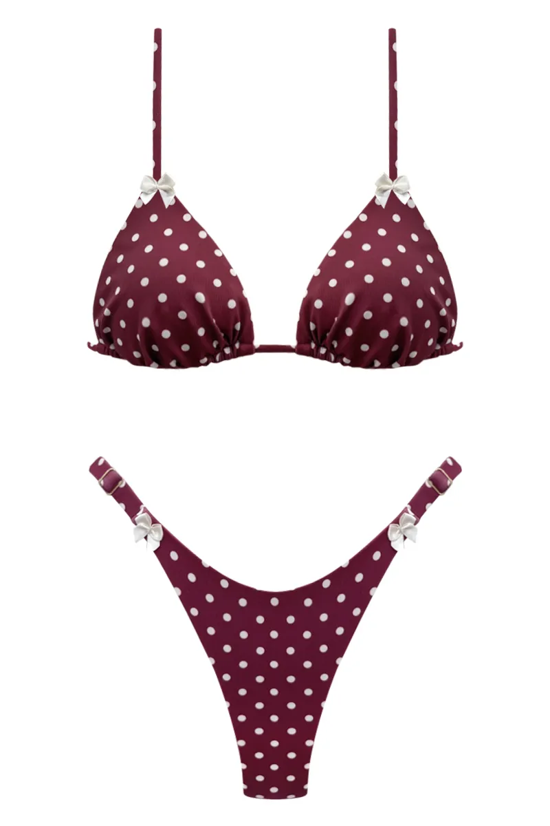 BIKINI AMBER - BORDEAUX