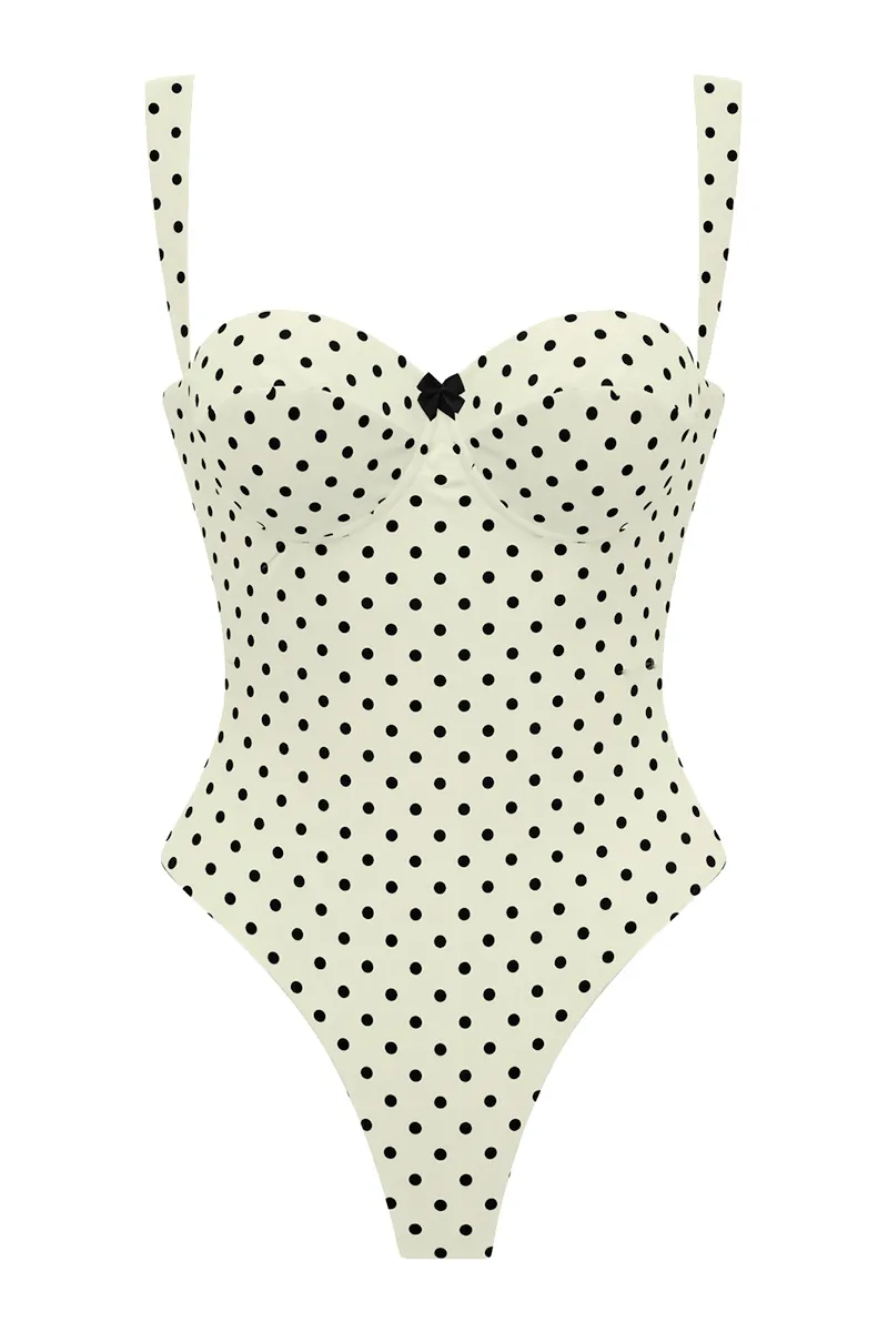 CELISIA ONE-PIECE - BUTTER