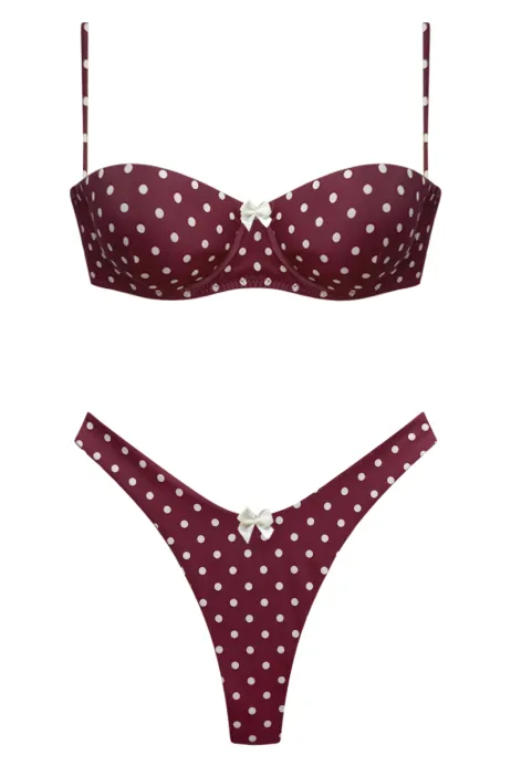 BIKINI FLORISA - BORDEAUX