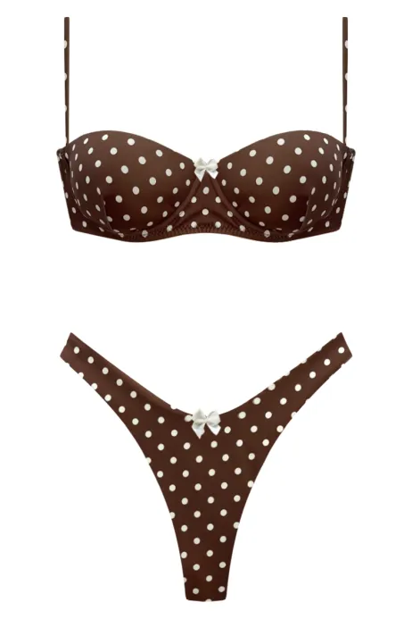 BIKINI FLORISA - NERO 2