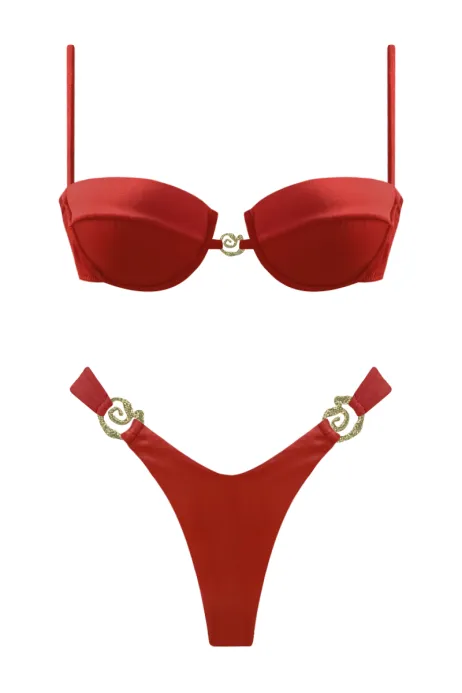 BIKINI NAILA - ROSSO
