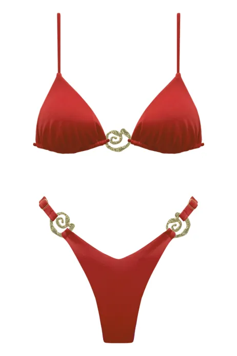 BIKINI SAIRA - ROSSO