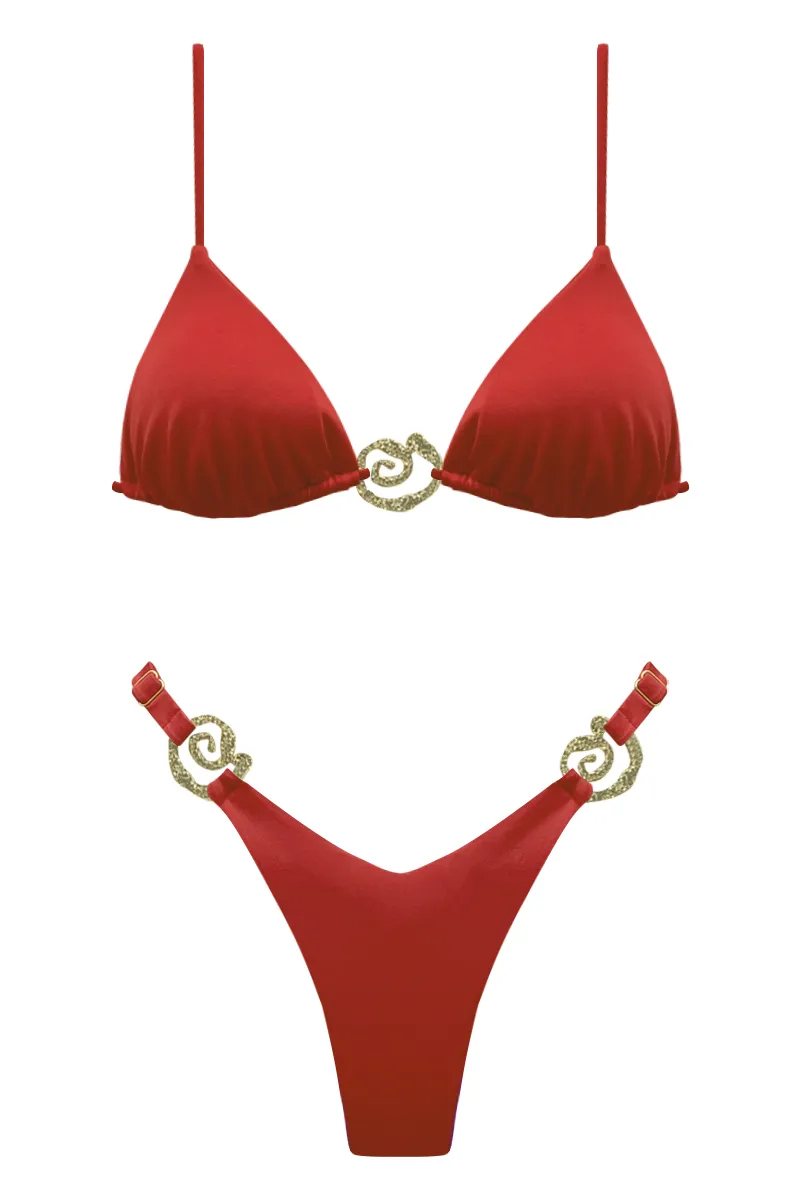 BIKINI SAIRA - ROSSO