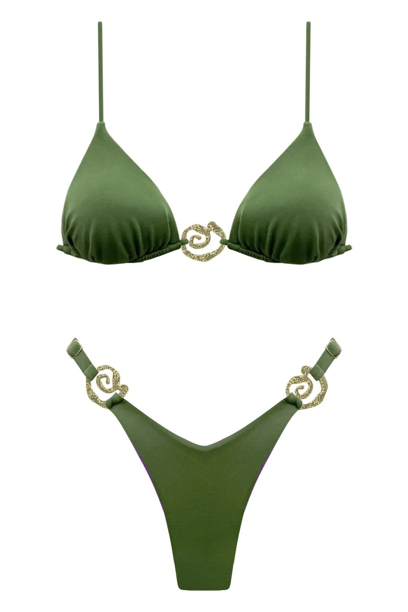 BIKINI SAIRA - VERDE HIKING