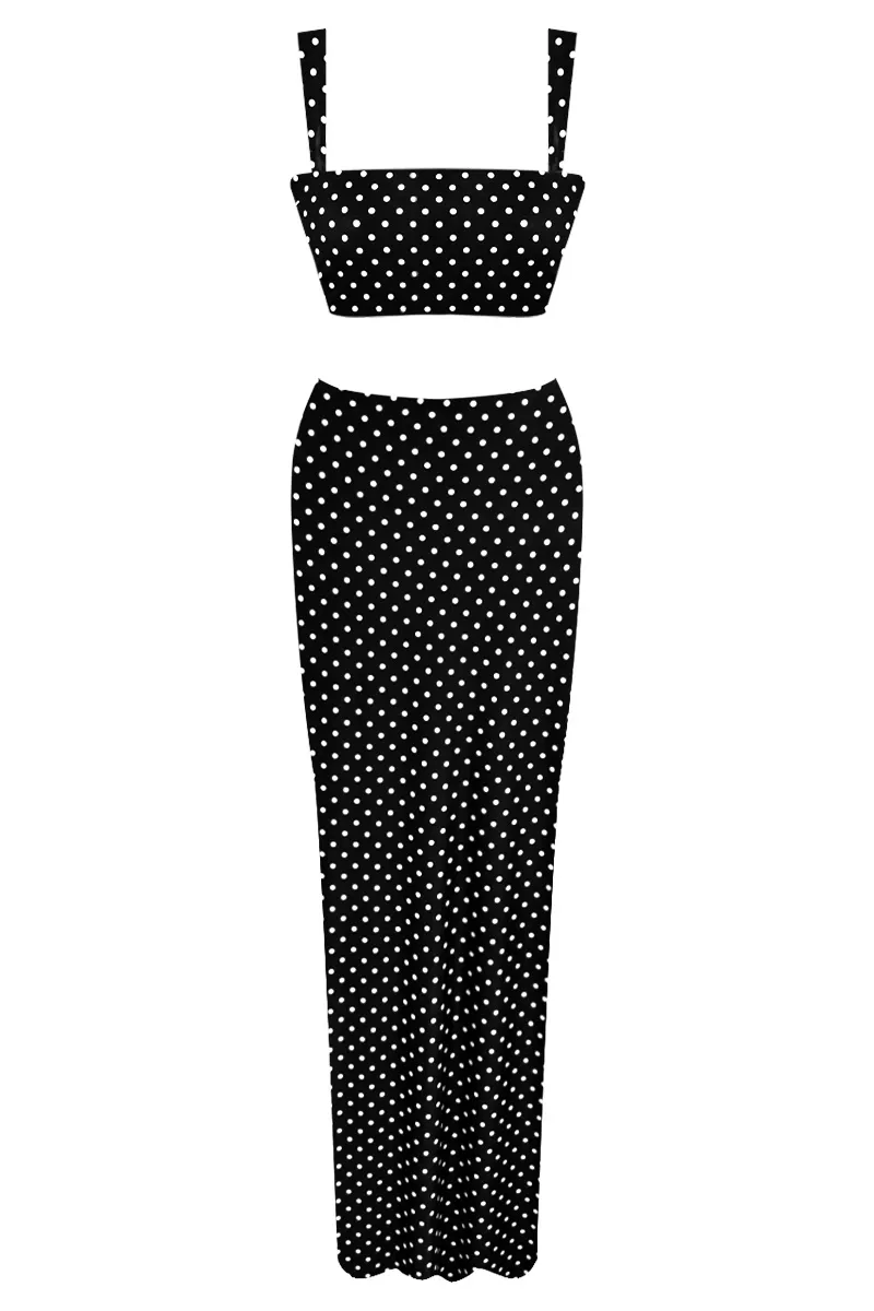 CORD SET RIVIERA - NERO